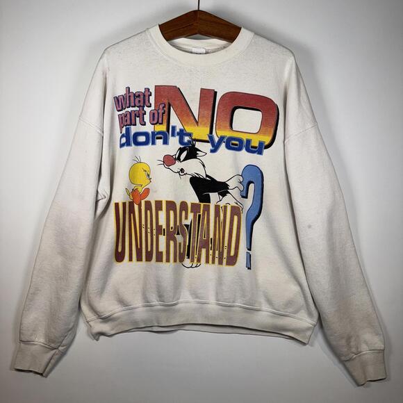 Other - Vintage 90s Looney Tunes Crew Neck XL
